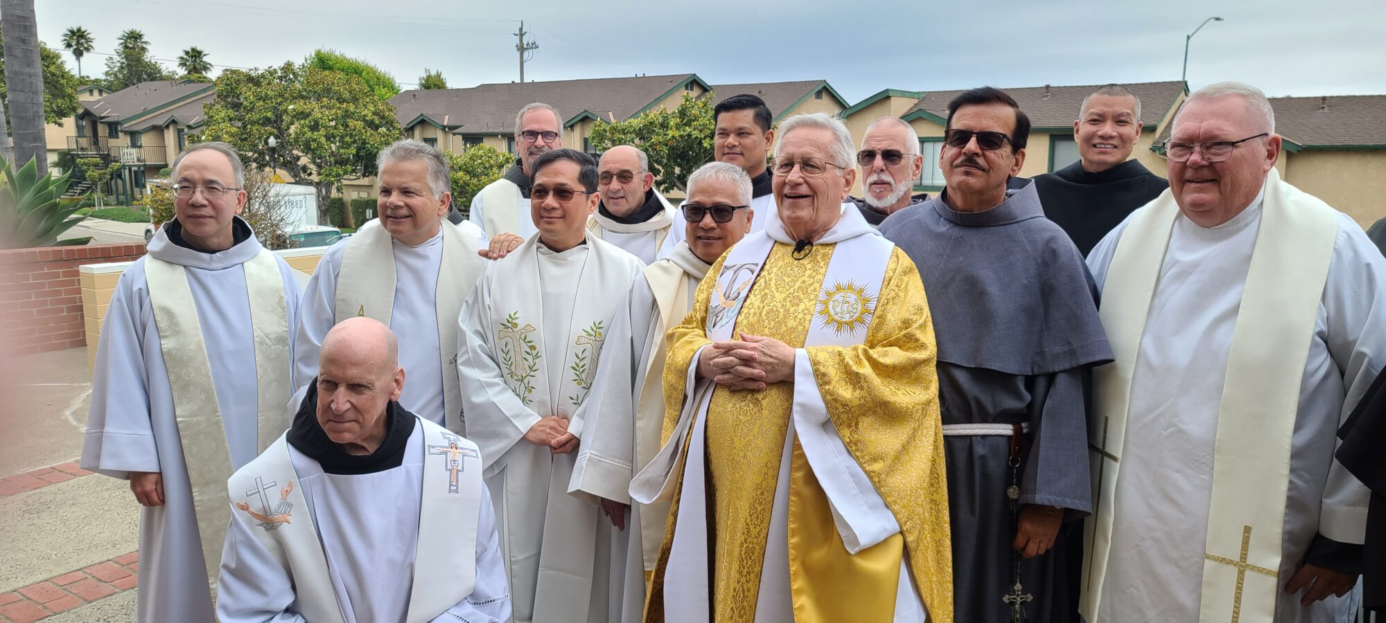 Father Victor with Friars 1 – Conventual Franciscans